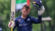 Sports News | Former Scotland Skipper Kyle Coetzer Announces Retirement from T20I Cricket