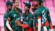 Sports News | Bangladesh Bowlers Shine as West Indies Succumb to Humiliating Nine-wicket Loss in Second ODI