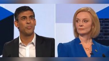 UK PM Race: Rishi Sunak, Liz Truss Clash in Heated TV Debate