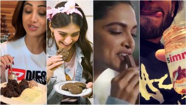 World Chocolate Day 2022: Deepika Padukone, Ranveer Singh - Glimpses of 5 Celebs Binge-Eating Chocolate Desserts