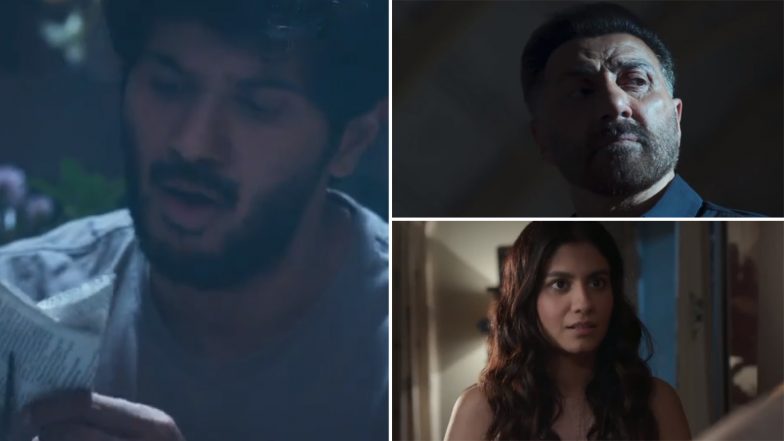 Chup - Revenge of the Artist First Look: Glimpse of Dulquer Salmaan, Sunny Deol From R Balki Directorial Unveiled on Guru Dutt’s Birth Anniversary (Watch Teaser Video)