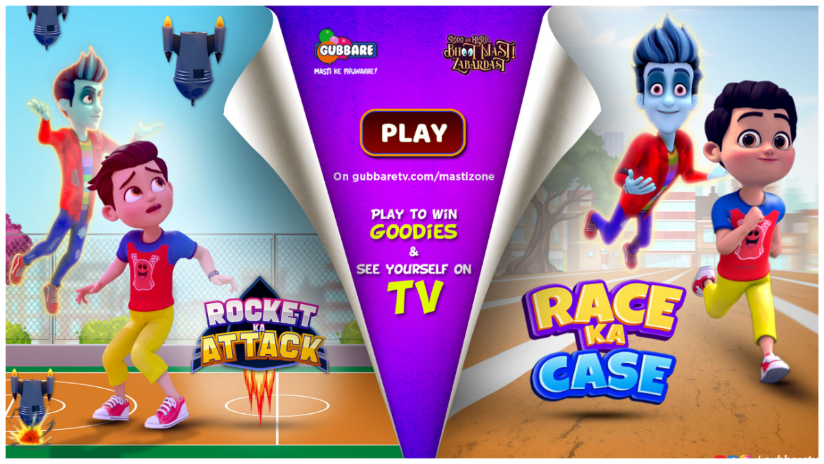 1200px x 676px - Gubbare Launches Two Online Games Inspired by Its Popular Show Roro Aur  Hero â€“ Bhoot Mast Zabardast | LatestLY