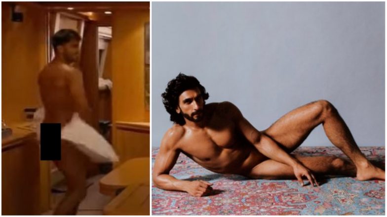 Ranveer Singh Goes Nude for Mag Shoot! When The Star Went Buck Naked for Befikre (Watch Video)