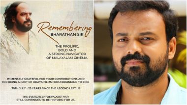 Kunchacko Boban Remembers Iconic Filmmaker Bharathan on His Death Anniversary