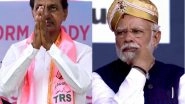 India News | KCR Not to Receive PM Modi at Hyderabad Airport, Third Time in Six Months