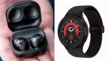 Tech News | Samsung's Watch5 and Buds2 Available in Latest Version of Galaxy Wearable App
