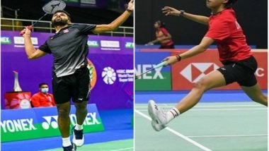 Sports News | Singapore Open 2022: Prannoy HS, Ashmita Chaliha Make Winning Start to Campaign, Eliminate Thailand Opponents