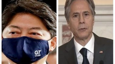World News | Blinken, Japanese Counterpart to Galvanize International Action in Combatting COVID-19
