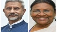 India News | Jaishankar Extends Greetings to Droupadi Murmu on Becoming 15th President