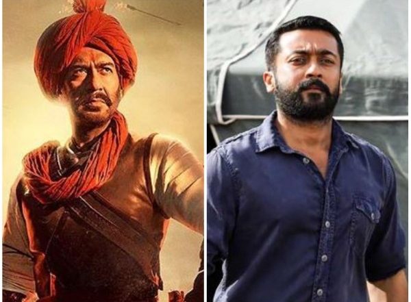 India News | 68th National Film Awards Full List: Suriya, Ajay Devgn Share 'Best Actor' Award; 'Soorarai Pottru' Wins Big