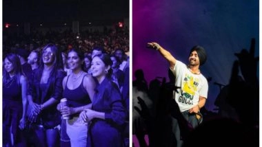 Entertainment News | Priyanka Chopra Dances Her Heart out at Diljit Dosanjh's LA Concert, Watch Video