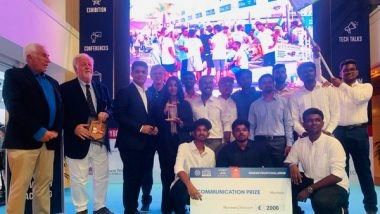 Sports News | Team India Sea Sakthi Bags Communication Prize in Monaco Energy Boat Challenge