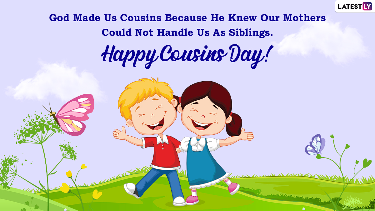 National Cousins Day 2022 Quotes & Images WhatsApp Stickers, Facebook