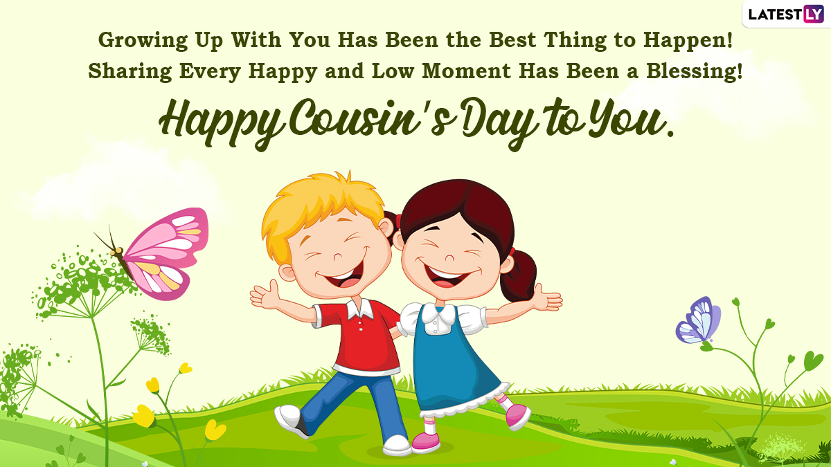 National Cousins Day 2022 Quotes & Images: WhatsApp Stickers ...