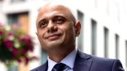 Pakistani-Origin UK MP Sajid Javid to Stand Down in 2024 General Election