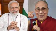 PM Narendra Modi Wishes Dalai Lama on His 87th Birthday, Prays for His Long Life