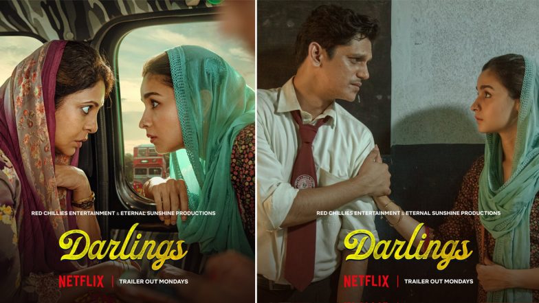 Darlings: Trailer of Alia Bhatt, Shefali Shah and Vijay Varma’s Dark Comedy to Release on July 25 (View Posters)