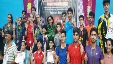 Sports News | Young Shuttlers Shine, Showcase Talent in Delhi Zonal Badminton Championship Organised by DCBA