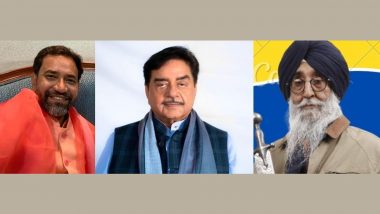 Monsoon Session of Parliament 2022: Shatrughan Sinha, Simranjit Singh Mann, Dinesh Lal Yadav to Take Oath As Lok Sabha Members