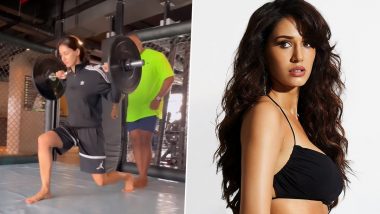 Disha Patani Is Giving Us Major Fitness Goals As She Shares Glimpse of Her ‘Another Day in Life’ (Watch Video)