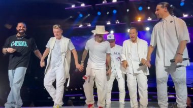 Drake Makes Surprise Appearance at Backstreet Boys Concert in Toronto (Watch Video)