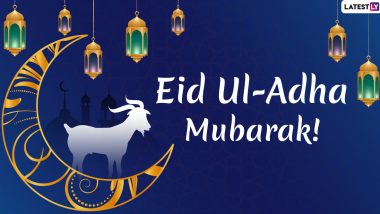 Eid ul-Adha 2022 Images & Eid Mubarak HD Wallpapers For Free Download Online: Hari Raya Haji GIF Greetings, Quotes and Facebook Messages