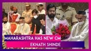 Eknath Shinde Sworn In As Maharashtra &lsquo;s New Chief Minister, Thanks BJP for &lsquo;Magnanimity&rsquo;