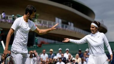 Sports News | Wimbledon: Sania Mirza-Mate Pavic Reach Mixed Doubles Semifinals
