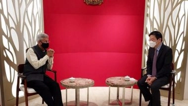 World News | Jaishankar Discusses Boosting Bilateral Ties with Singapore's Dy Prime Minister