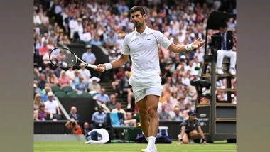 Sports News | Wimbledon: Top Seed Djokovic Downs Kecmanovic; Sinner Sets Blockbuster Alcaraz Clash
