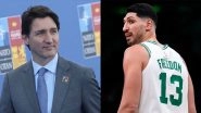 World News | NBA Star Urges Canadian PM Trudeau to Not Tolerate China's 'genocide' in Xinjiang
