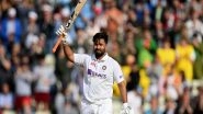Sports News | England Coach Paul Collingwood Hails 'world-class' Rishabh Pant's Ton in Edgbaston Test