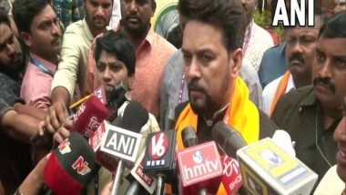 India News |  Anurag Thakur Appreciates Telangana Exhibition Highlighting State's Formation