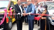 World News | India Gifts 75 Ambulances, 17 School Buses to Nepali Organizations
