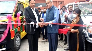 World News | India Gifts 75 Ambulances, 17 School Buses to Nepali Organizations