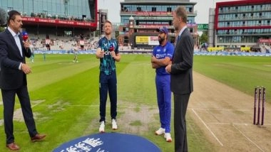 Sports News | Eng Vs Ind: Visitors Win Toss and Opt to Field in 3rd ODI; Siraj Replaces Bumrah in Playing XI