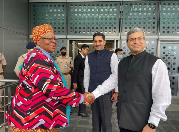 World News | Namibian Deputy Prime Minister Arrives in Delhi for CII-EXIM Bank Conclave