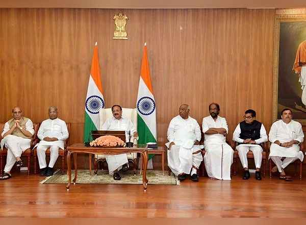 India News | RS Chairman Naidu Seeks Productive Monsoon Session as Farewell Gift from Members