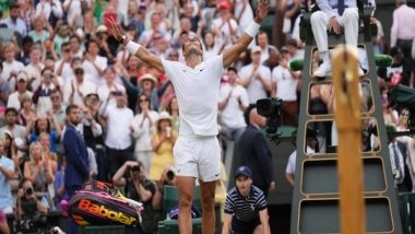 Sports News | Wimbledon: Rafael Nadal Survives Five-set Thriller, Sets Nick Kyrgios Showdown in Semis