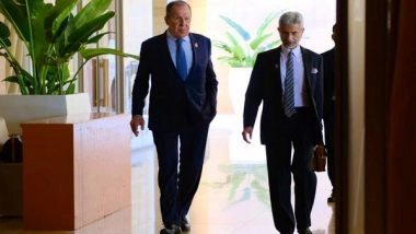 World News | Jaishankar Meets Russian FM Lavrov, Discusses Ukraine Conflict and Afghanistan