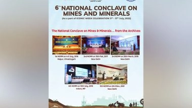 Business News | Govt to Organize Conclave on Mines, Minerals, Amit Shah to Be Chief Guest