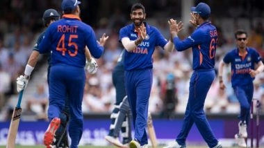 Sports News | Jasprit Bumrah Becomes First Indian Pacer to Scalp 6 Wickets in England in ODI