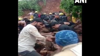 India News | One Dead, Two Injured in Maharashtra's Palghar Landslide Incident