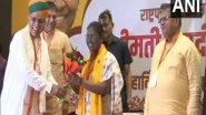 India News | NDA Presidential Candidate Droupadi Murmu Meets Rajasthan BJP MPs, MLAs in Jaipur