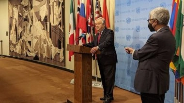 World News | At Last, We Have a Ray of Hope: UN Chief Hails Resumption of Ukraine Grain Exports Via Black Sea