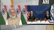 World News | I2U2 Countries to Increase Joint Investment in Six Areas Including Energy, Food Security: PM Modi