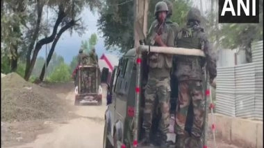 India News | J-K: Encounter in Wanigam Bala; Terrorist, Army Dog Killed