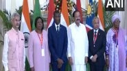 World News | Vice President Naidu Meets African Leaders over Lunch at Hyderabad House