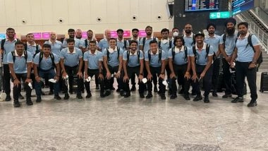 Sports News | Indian Men's Hockey Team Departs for Commonwealth Games 2022