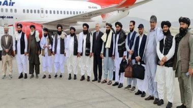 World News | Taliban Delegation Leaves for Tashkent to Participate in Int'l Conf on Afghanistan